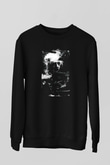 Einstein Siyah Unisex Sweatshirt