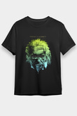 Einstein Siyah Unisex Tişört T-Shirt - TişörtFabrikası
