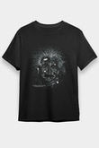 Einstein Siyah Unisex Tişört T-Shirt - TişörtFabrikası