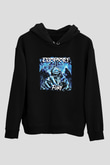 Ektomorf Baskılı Unisex Siyah Hoodie