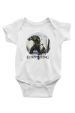 Elden Ring Baskılı Beyaz Unisex Bebek Body - Zıbın