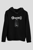 Elden Ring Baskılı Unisex Siyah Kapüşonlu Sweatshirt