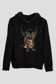 Elden Ring Baskılı Unisex Siyah Kapüşonlu Sweatshirt