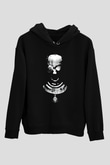 Elden Ring Baskılı Unisex Siyah Kapüşonlu Sweatshirt