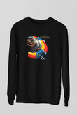 Electric Light Orchestra Baskılı Unisex Siyah Sweatshirt