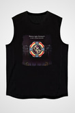 Electric Light Orchestra Baskılı Unisex Siyah Kolsuz Tişört