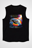 Electric Light Orchestra Baskılı Unisex Siyah Kolsuz Tişört