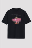 Electric Light Orchestra Baskılı Unisex Siyah Oversize Tişört