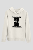 Electric Wizard Baskılı Beyaz Unisex Kapüşonlu Sweatshirt