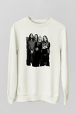 Electric Wizard Baskılı Beyaz Unisex Sweatshirt