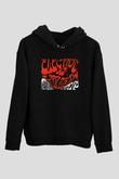 Electric Wizard Baskılı Unisex Siyah Kapüşonlu Sweatshirt