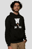 Electric Wizard Baskılı Unisex Siyah Kapüşonlu Sweatshirt