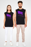 Electric Wizard Baskılı Unisex Siyah Kolsuz Tişört - Tshirt