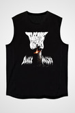 Electric Wizard Baskılı Unisex Siyah Kolsuz Tişört - Tshirt