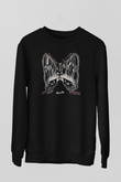 Electric Wizard Baskılı Unisex Siyah Sweatshirt