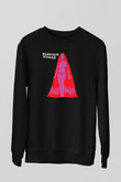 Electric Wizard Baskılı Unisex Siyah Sweatshirt