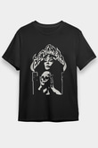 Electric Wizard Baskılı Unisex Siyah Tişört - Tshirt