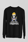 Elektrikçi Siyah Unisex Sweatshirt
