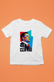 Elon Musk Baskılı Beyaz Unisex Beyaz Çocuk Tişört - Tshirt