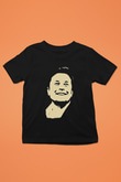 Elon Musk Baskılı Unisex Siyah Çocuk Tişört - Tshirt