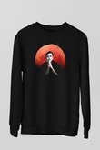 Elon Musk Baskılı Unisex Siyah Sweatshirt