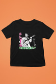 Elvis Presley Baskılı Unisex Siyah Çocuk Tişört