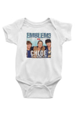 Emblem3 Beyaz Bebek Body - Zıbın