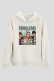 Emblem3 Beyaz Unisex Kapüşonlu Sweatshirt