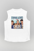 Emblem3 Beyaz Unisex Kolsuz Tişört