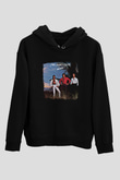 Emerson,Lake and Palmer Baskılı Unisex Siyah Hoodie