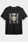 Emerson,Lake and Palmer Baskılı Unisex Siyah Tişört