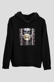 Emerson,Lake and Palmer Baskılı Unisex Siyah Hoodie