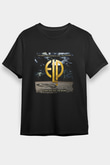 Emerson,Lake and Palmer Baskılı Unisex Siyah Tişört