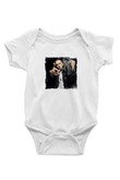 Eminem Baskılı Unisex Beyaz Bebek Body - Zıbın