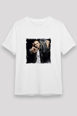 Eminem Baskılı Unisex Beyaz Tişört