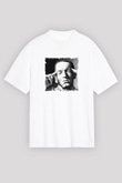Eminem Baskılı Unisex Beyaz Tişört