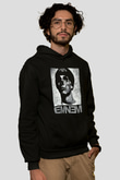 Eminem Siyah Unisex Hoodie