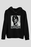 Eminem Siyah Unisex Hoodie
