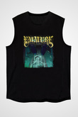 Emmure Baskılı Unisex Siyah Kolsuz Tişört