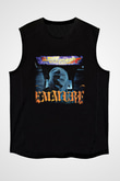 Emmure Baskılı Unisex Siyah Kolsuz Tişört