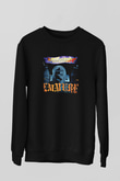 Emmure Baskılı Unisex Siyah Sweatshirt