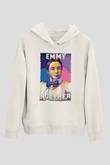 Emmy Noether Baskılı Unisex Ekru Hoodie