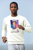 Emmy Noether Baskılı Unisex Ekru Sweatshirt