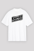 Empire Strikes Back Beyaz Unisex Tişört