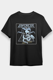 Enforcer Baskılı Unisex Siyah Tişört - Tshirt