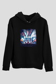 Enter Shikari Baskılı Unisex Siyah Hoodie