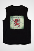 Enter Shikari Baskılı Unisex Siyah Kolsuz Tişört