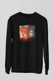 Enter Shikari Baskılı Unisex Siyah Sweatshirt