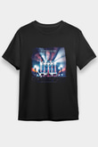 Enter Shikari Baskılı Unisex Siyah Tişört