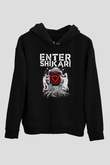 Enter Shikari Siyah Unisex Kapüşonlu Sweatshirt
